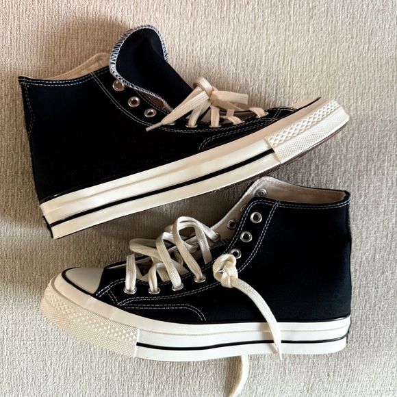 Converse Chuck 70 Canvas Black Egret Unisex - Picture 2 of 4